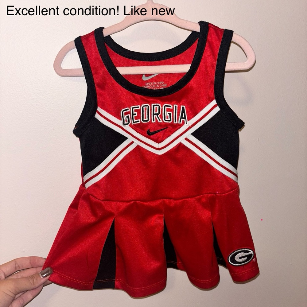 Nike baby Red and Black Georgia Jersey Dress
